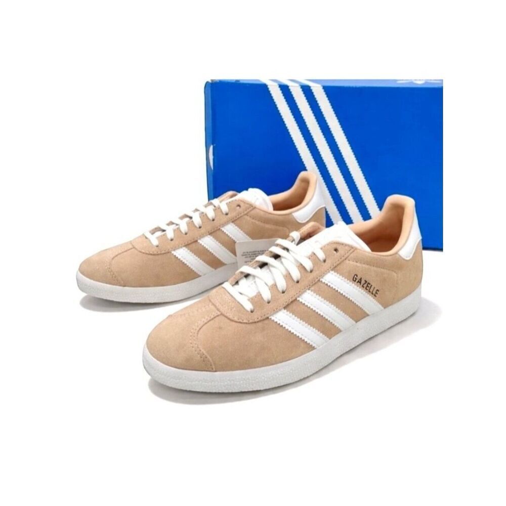 Adidas Gazelle W Halo Blush Suede Sneakers Women’s 7.5 EU 39.5 ID7006 Lace Up